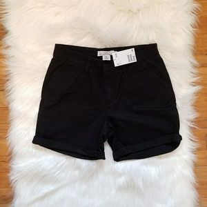 NWT high waisted black H&M shorts